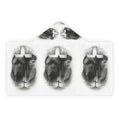 Youth Hooded Towel — Praying Jesus & Mastiff Cross Design